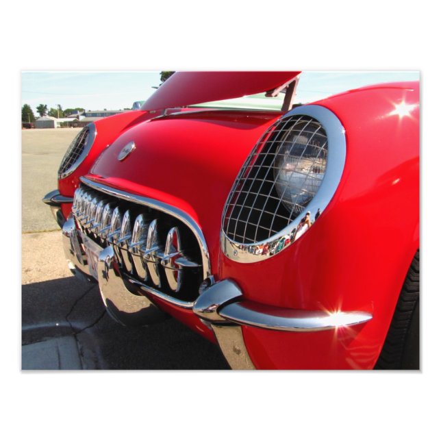 Red Corvette ~ Photo (Front)