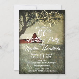 Red Country Barn   Country Morning Birthday Party Invitation