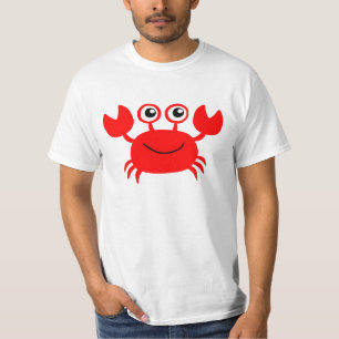 Red crab animation cartoon illustration T-Shirt