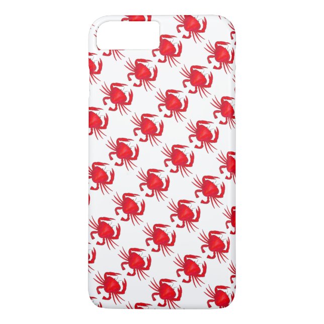 Red Crab Baltimore Maryland Crabs Seafood Case (Back)