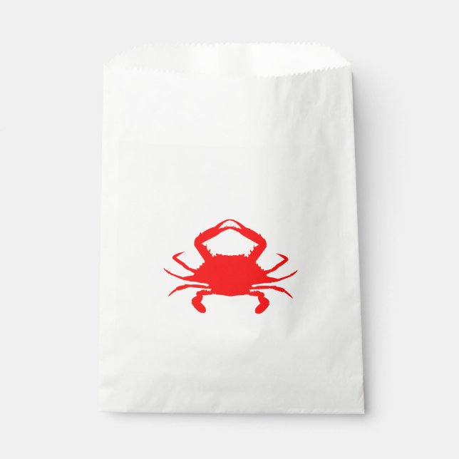 Red Crab Favour Bags (Front)
