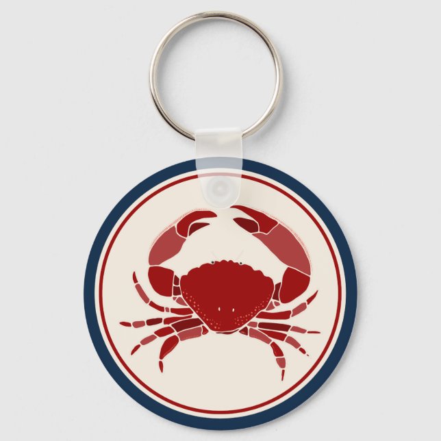 Red Crab Key Ring (Front)