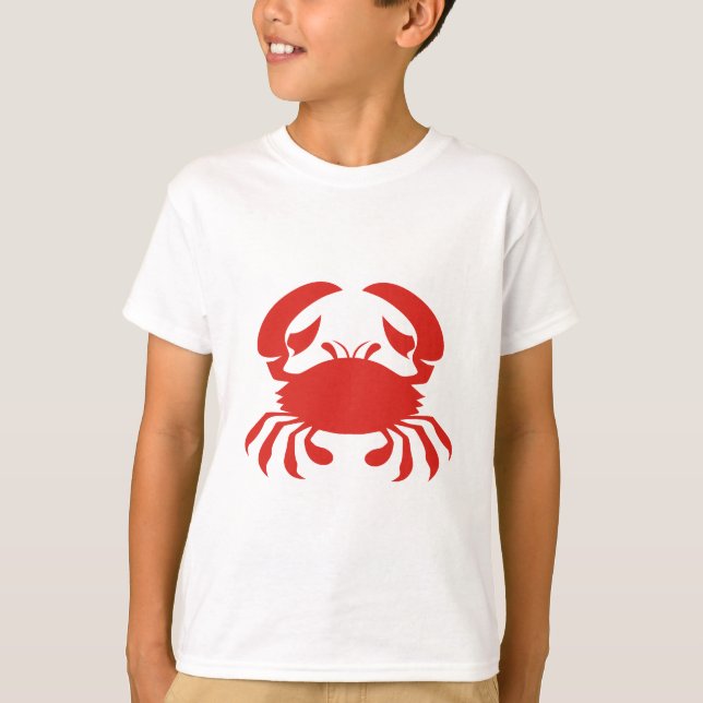 Red Crab Logo T-Shirt (Front)