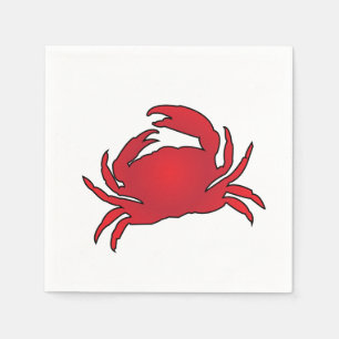 Red Crab Napkin