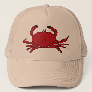 Red Crab Trucker Hat