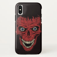 Red Crackhead Skull