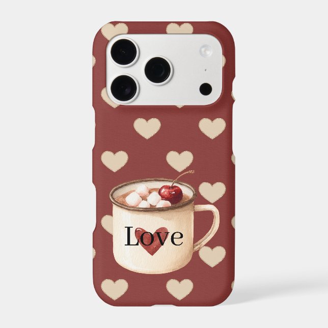 Red Cream Hearts Cherry Marshmallows Cocoa (Back)