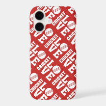 Red Cricket Love Pattern