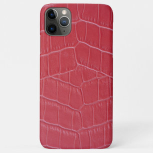 Red crocodile skin Print Case-Mate iPhone Case