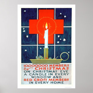 Red Cross Christmas Recruiting Poster (US00206)