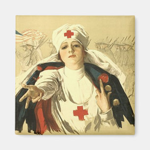 Red Cross Magnet