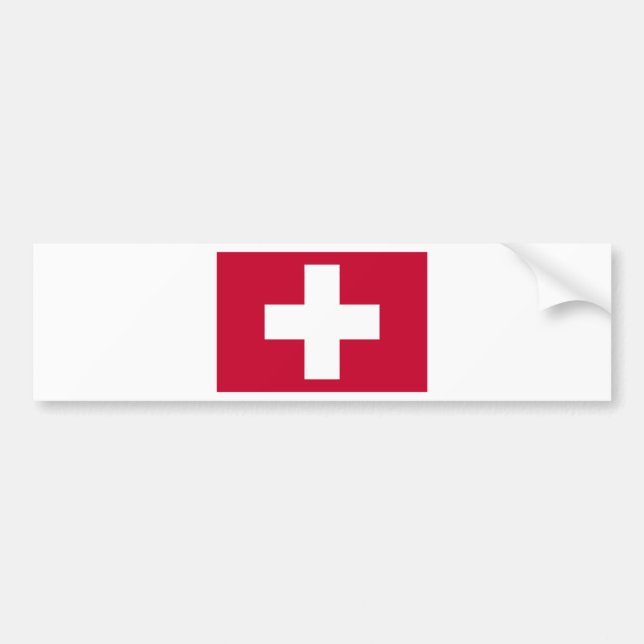 Red Cross Products & Designs! Bumper Sticker (Front)