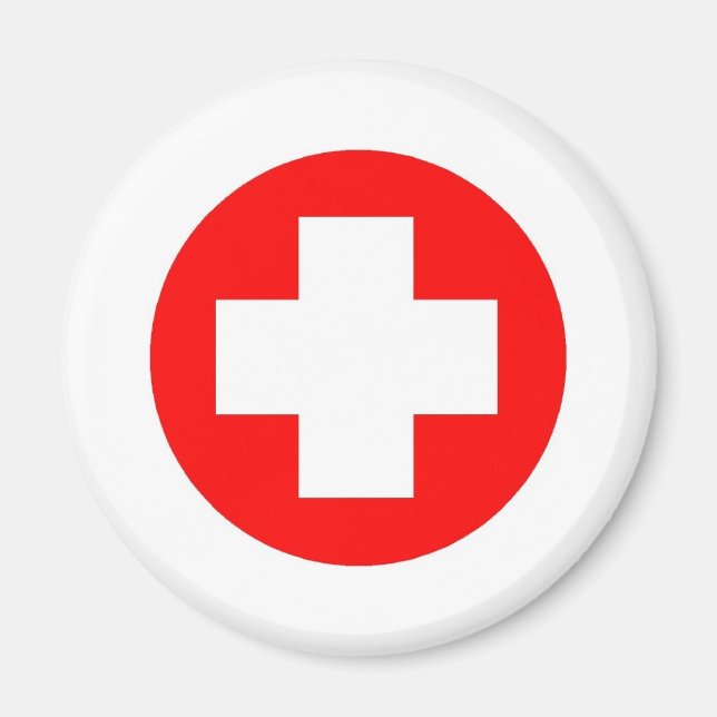 Red Cross Products & Designs! Magnet (Front)