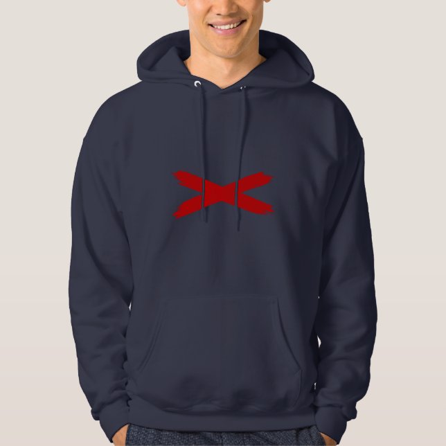 Red Cross Red Hoodie (Front)
