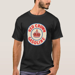 Red Crown Gasoline vintage sign. T-Shirt