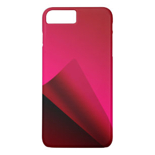 Red Curl background Case-Mate iPhone Case