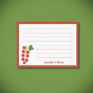 Red Currant Post-it Notes