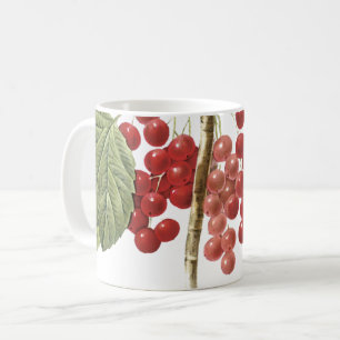 red currant(Ribes rubrum) by Redouté Coffee Mug