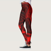 Red curves or undulations in dark fund, reddish.