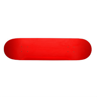 Red Customisable Skateboard