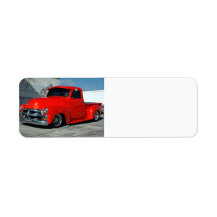 Red Customised Pickup Truck