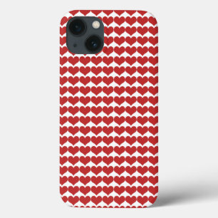 Red Cute Hearts Pattern BT iPad Air Case