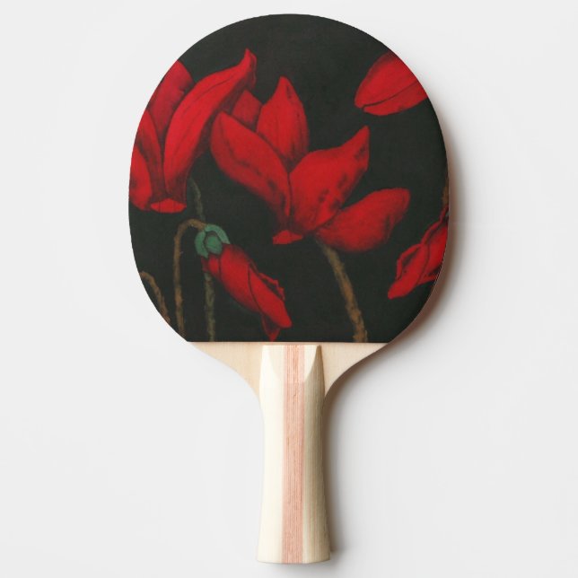 "Red Cycalmen" Ping Pong Paddle (Front)