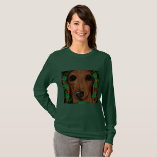 Red Dachshund      T-Shirt