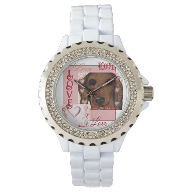 Red Dachshund        Watch (Front)