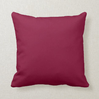Red Dahlia Brick Maroon Burgundy 2015 Colour Trend Cushion
