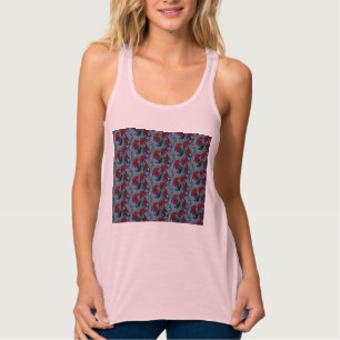 Red Daisies Singlet