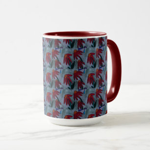 Red Daisy Coffee Mug