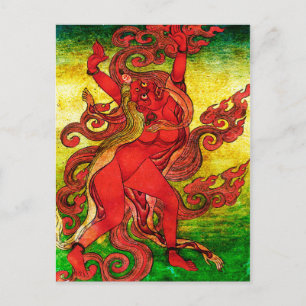 Red Dakini Postcard