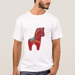 Red Dala Horse clothes T-Shirt