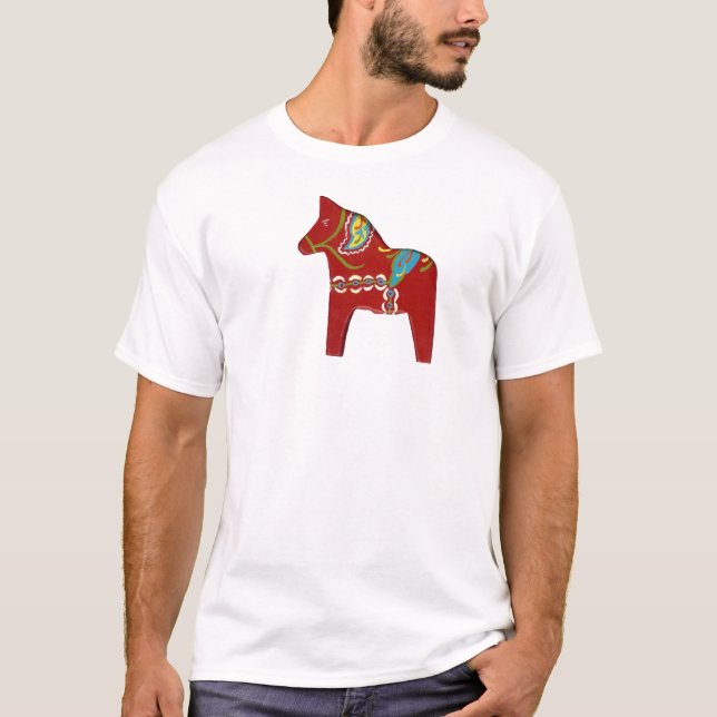 Red Dala Horse Shirt (Front)