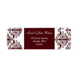 red damask address
