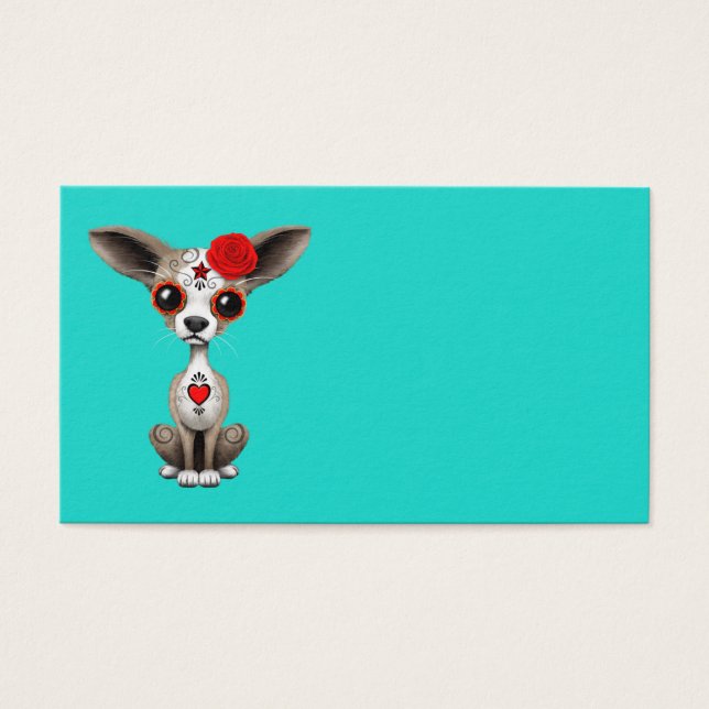 Red Day of the Dead Chihuahua (Front)