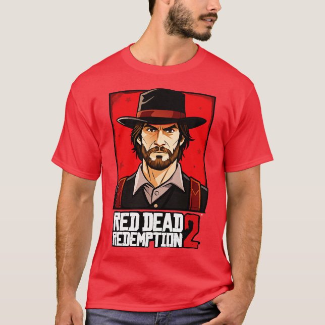 red dead redemption 2 Arthur Morgan T-Shirt (Front)
