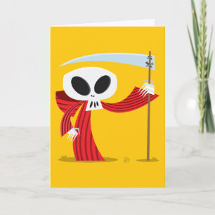 Red Death - Greeting Card