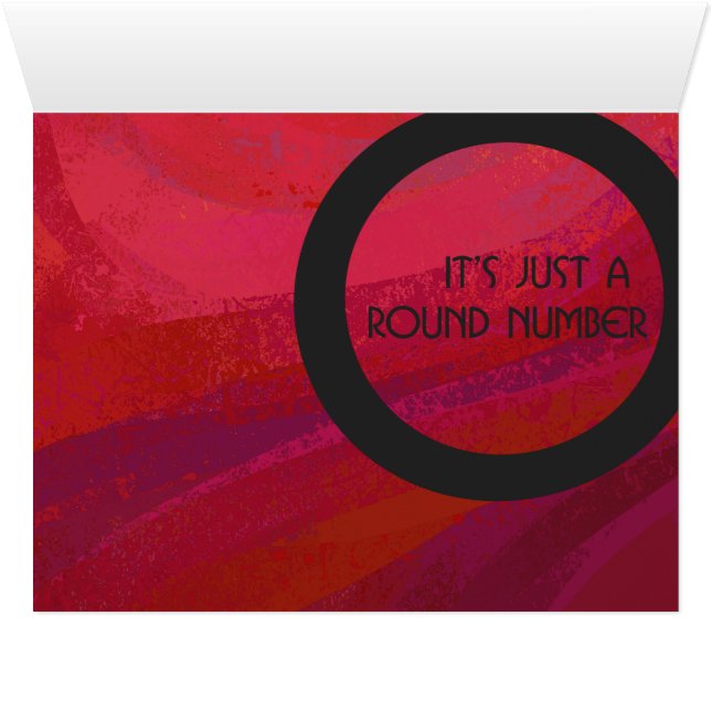 Red Decade Birthdday (Inside Horizontal (Bottom))