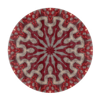 Red Decorative Cutting Board