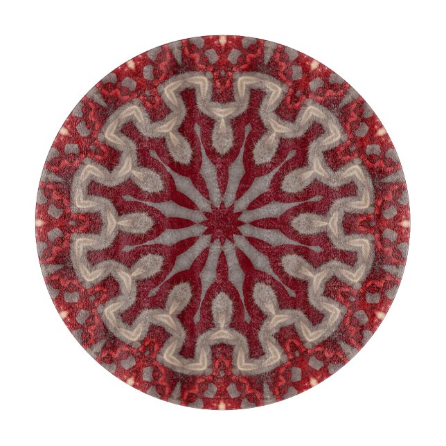 Red Decorative Cutting Board (Front)
