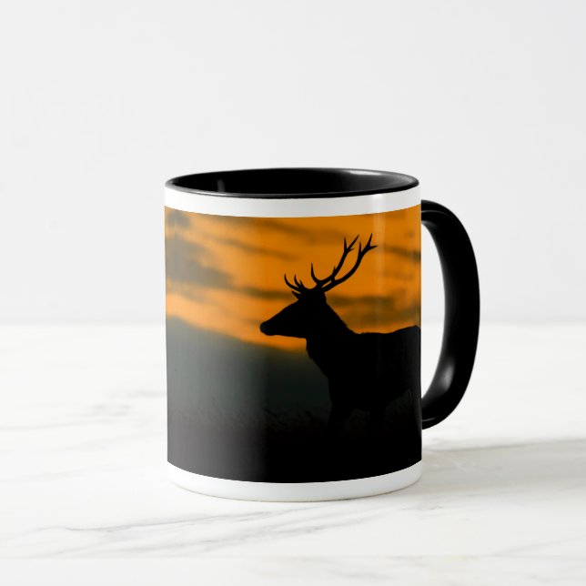 Red Deer at Dawn Mug (Front Right)