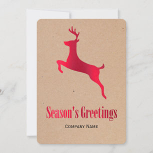 Red Deer Corporate Christmas Card