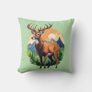 Red Deer Cushion