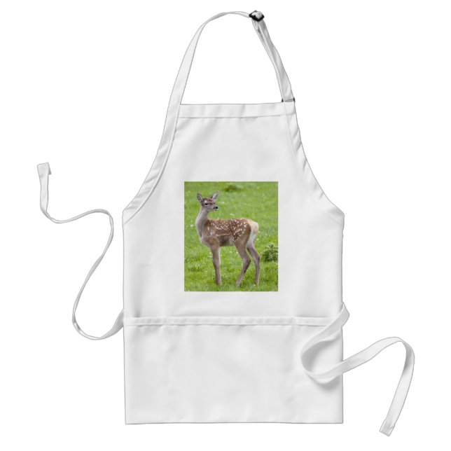 Red Deer Fawn Apron (Front)
