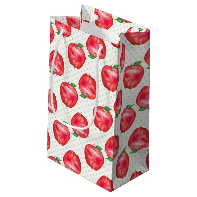 Red Delicious Small Gift Bag (Back Angled)