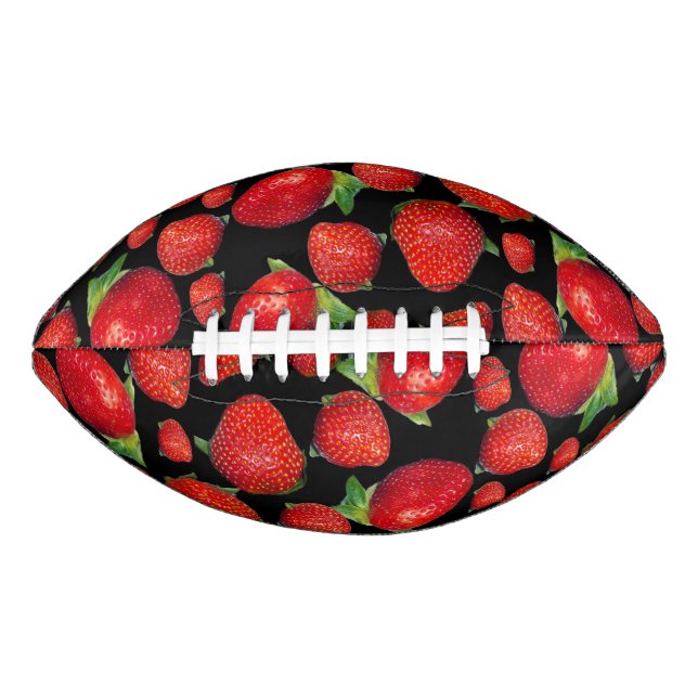 Red Delicious Strawberries,    Football (Front)