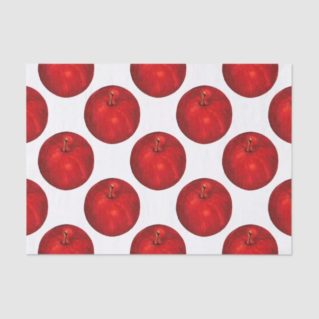 'Red Delicious' Tissue Paper (Front)