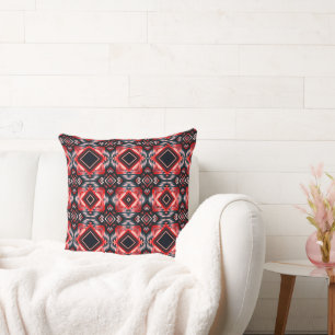 Red Desert Crossroads Cushion